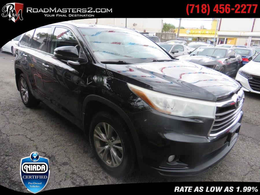 2015 Toyota Highlander XLE AWD V6, available for sale in Middle Village, New York | Road Masters II INC. Middle Village, New York 2015 Toyota Highlander XLE AWD V6, available for sale in Middle Village, New York | Road Masters II INC. Middle Village, New York