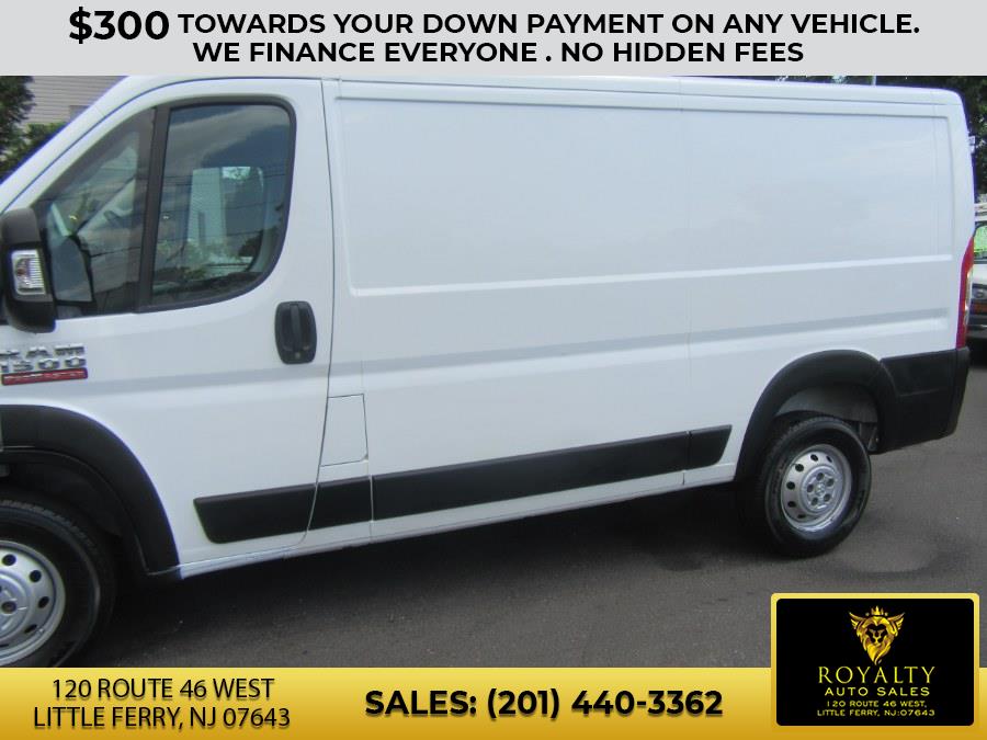 2021 Ram ProMaster Cargo Van 1500 Low Roof 136" WB, available for sale in Little Ferry, New Jersey | Royalty Auto Sales. Little Ferry, New Jersey 2021 Ram ProMaster Cargo Van 1500 Low Roof 136" WB, available for sale in Little Ferry, New Jersey | Royalty Auto Sales. Little Ferry, New Jersey