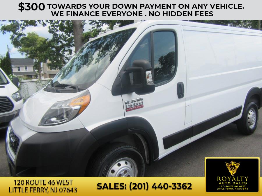 2021 Ram ProMaster Cargo Van 1500 Low Roof 136" WB, available for sale in Little Ferry, New Jersey | Royalty Auto Sales. Little Ferry, New Jersey 2021 Ram ProMaster Cargo Van 1500 Low Roof 136" WB, available for sale in Little Ferry, New Jersey | Royalty Auto Sales. Little Ferry, New Jersey