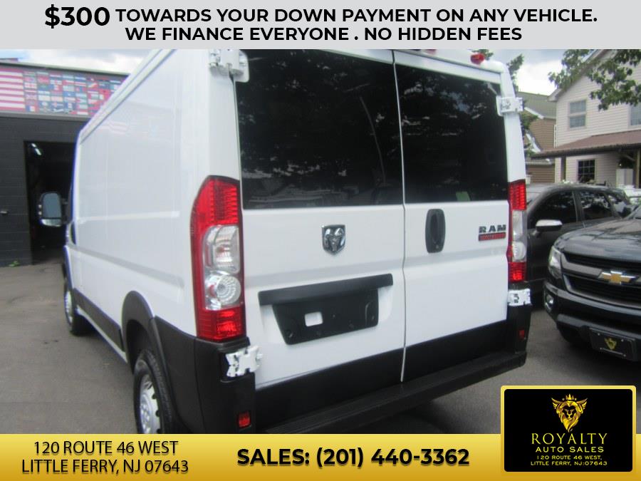 2021 Ram ProMaster Cargo Van 1500 Low Roof 136" WB, available for sale in Little Ferry, New Jersey | Royalty Auto Sales. Little Ferry, New Jersey 2021 Ram ProMaster Cargo Van 1500 Low Roof 136" WB, available for sale in Little Ferry, New Jersey | Royalty Auto Sales. Little Ferry, New Jersey