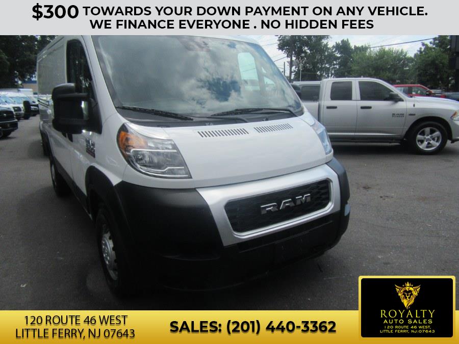 2021 Ram ProMaster Cargo Van 1500 Low Roof 136" WB, available for sale in Little Ferry, New Jersey | Royalty Auto Sales. Little Ferry, New Jersey 2021 Ram ProMaster Cargo Van 1500 Low Roof 136" WB, available for sale in Little Ferry, New Jersey | Royalty Auto Sales. Little Ferry, New Jersey