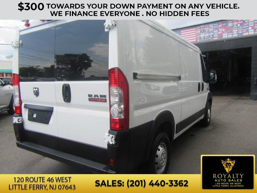 2021 Ram ProMaster Cargo Van 1500 Low Roof 136" WB, available for sale in Little Ferry, New Jersey | Royalty Auto Sales. Little Ferry, New Jersey 2021 Ram ProMaster Cargo Van 1500 Low Roof 136" WB, available for sale in Little Ferry, New Jersey | Royalty Auto Sales. Little Ferry, New Jersey