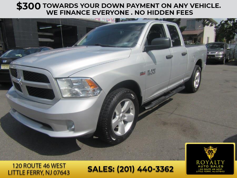 2015 Ram 1500 4WD Quad Cab 140.5" Express, available for sale in Little Ferry, New Jersey | Royalty Auto Sales. Little Ferry, New Jersey 2015 Ram 1500 4WD Quad Cab 140.5" Express, available for sale in Little Ferry, New Jersey | Royalty Auto Sales. Little Ferry, New Jersey