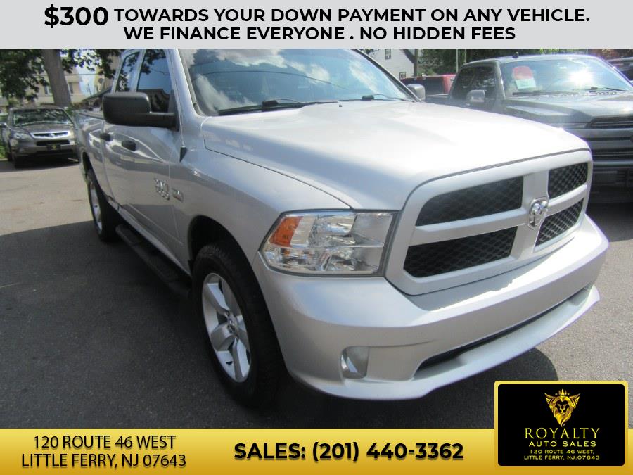 2015 Ram 1500 4WD Quad Cab 140.5" Express, available for sale in Little Ferry, New Jersey | Royalty Auto Sales. Little Ferry, New Jersey 2015 Ram 1500 4WD Quad Cab 140.5" Express, available for sale in Little Ferry, New Jersey | Royalty Auto Sales. Little Ferry, New Jersey