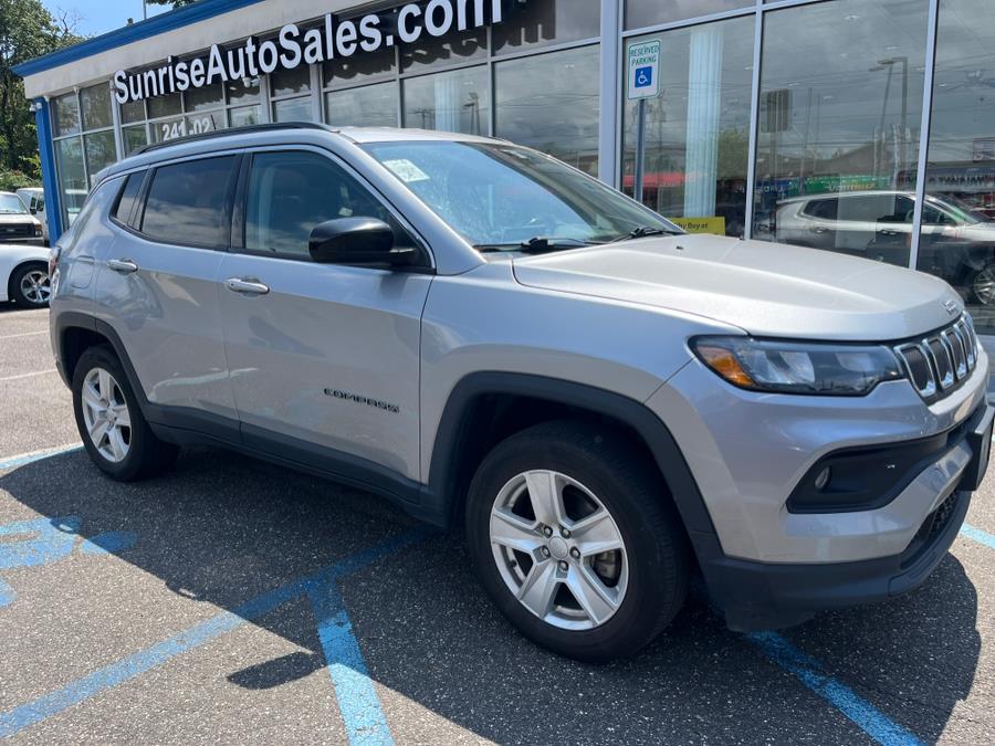 2022 Jeep Compass Latitude 4x4 ONE OWNER!! CLEAN CARFAX!!!, available for sale in Rosedale, New York | Sunrise Auto Sales. Rosedale, New York 2022 Jeep Compass Latitude 4x4 ONE OWNER!! CLEAN CARFAX!!!, available for sale in Rosedale, New York | Sunrise Auto Sales. Rosedale, New York