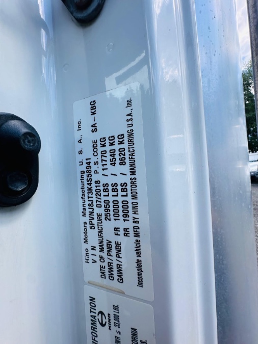 2019 Hino 268A DRY BOX TRUCK + NO CDL, available for sale in South Amboy, New Jersey | NJ Truck Spot. South Amboy, New Jersey 2019 Hino 268A DRY BOX TRUCK + NO CDL, available for sale in South Amboy, New Jersey | NJ Truck Spot. South Amboy, New Jersey