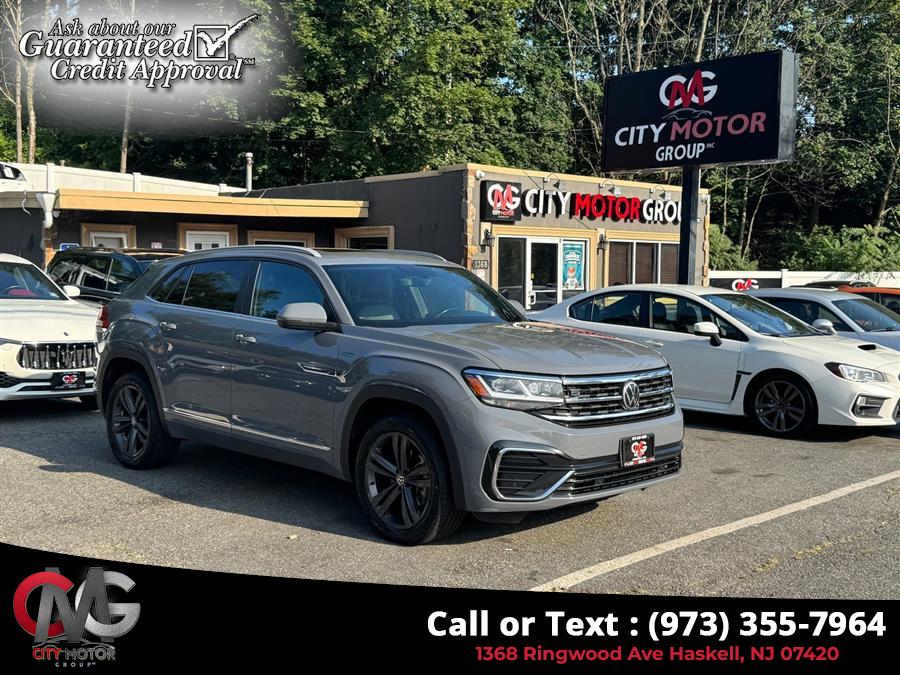 2021 Volkswagen Atlas Cross Sport 3.6L V6 SE w/Technology R-Line, available for sale in Haskell, New Jersey | City Motor Group Inc.. Haskell, New Jersey 2021 Volkswagen Atlas Cross Sport 3.6L V6 SE w/Technology R-Line, available for sale in Haskell, New Jersey | City Motor Group Inc.. Haskell, New Jersey