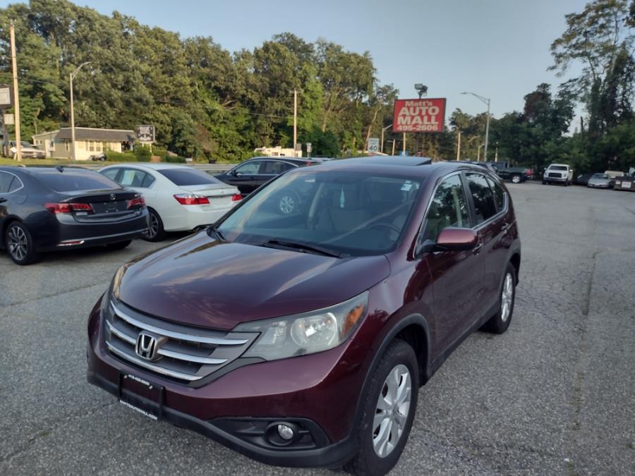 2012 Honda CR-V 4WD 5dr EX, available for sale in Chicopee, Massachusetts | Matts Auto Mall LLC. Chicopee, Massachusetts 2012 Honda CR-V 4WD 5dr EX, available for sale in Chicopee, Massachusetts | Matts Auto Mall LLC. Chicopee, Massachusetts