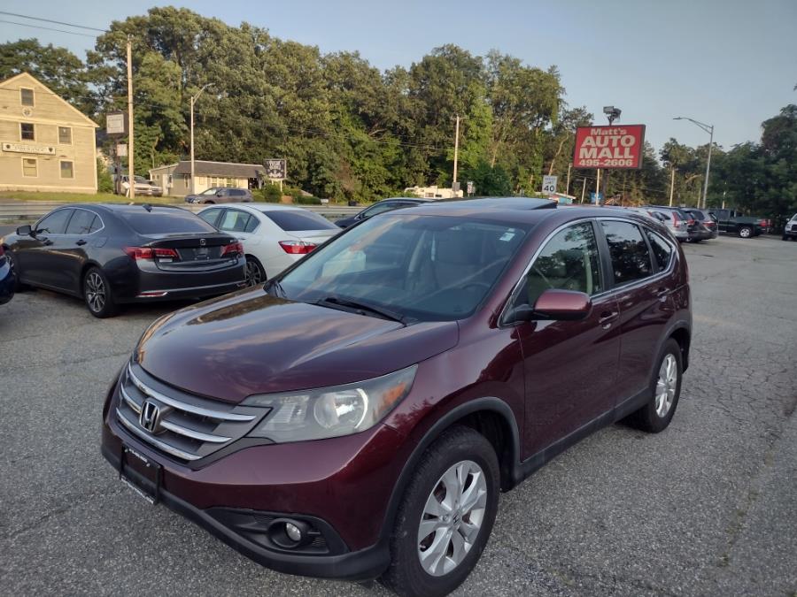 2012 Honda CR-V 4WD 5dr EX, available for sale in Chicopee, Massachusetts | Matts Auto Mall LLC. Chicopee, Massachusetts 2012 Honda CR-V 4WD 5dr EX, available for sale in Chicopee, Massachusetts | Matts Auto Mall LLC. Chicopee, Massachusetts