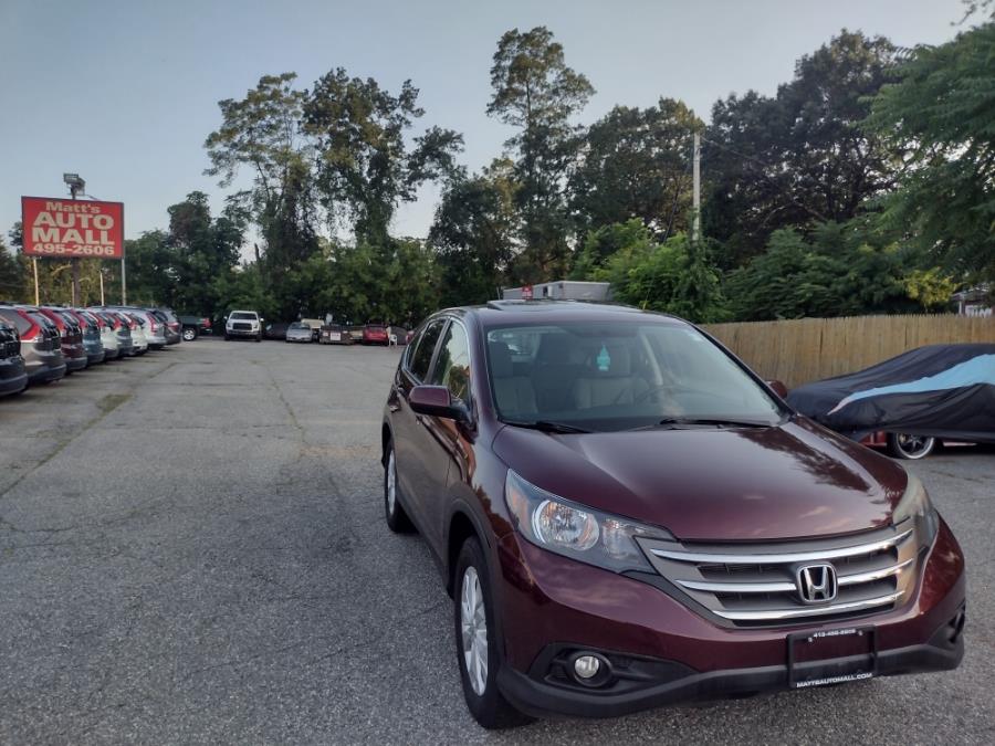 2012 Honda CR-V 4WD 5dr EX, available for sale in Chicopee, Massachusetts | Matts Auto Mall LLC. Chicopee, Massachusetts 2012 Honda CR-V 4WD 5dr EX, available for sale in Chicopee, Massachusetts | Matts Auto Mall LLC. Chicopee, Massachusetts