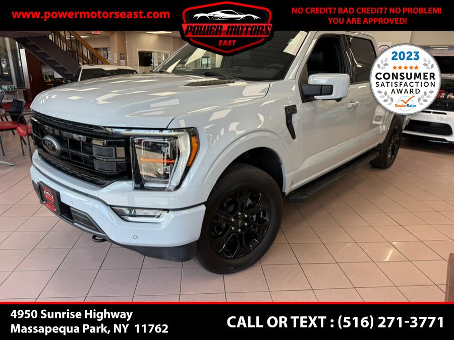 2023 Ford F-150 LARIAT 4WD SuperCrew 5.5'' Box, available for sale in Massapequa Park, New York | Power Motors East. Massapequa Park, New York 2023 Ford F-150 LARIAT 4WD SuperCrew 5.5'' Box, available for sale in Massapequa Park, New York | Power Motors East. Massapequa Park, New York