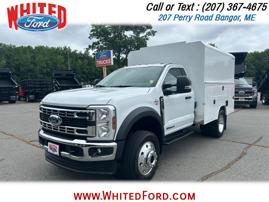 2025 Ford Super Duty F-600 DRW XLT 4WD Reg Cab Enclosed CSV Service Body, available for sale in Bangor, Maine | Whited Ford. Bangor, Maine 2025 Ford Super Duty F-600 DRW XLT 4WD Reg Cab Enclosed CSV Service Body, available for sale in Bangor, Maine | Whited Ford. Bangor, Maine