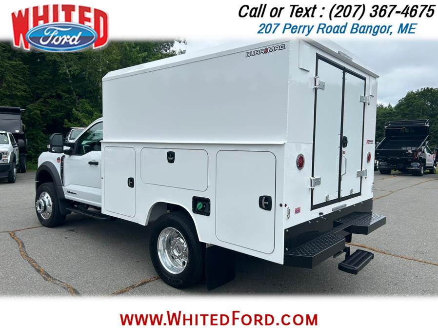 2025 Ford Super Duty F-600 DRW XLT 4WD Reg Cab Enclosed CSV Service Body, available for sale in Bangor, Maine | Whited Ford. Bangor, Maine 2025 Ford Super Duty F-600 DRW XLT 4WD Reg Cab Enclosed CSV Service Body, available for sale in Bangor, Maine | Whited Ford. Bangor, Maine