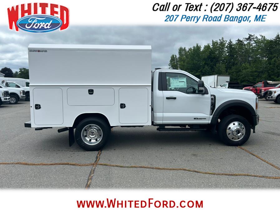 2025 Ford Super Duty F-600 DRW XLT 4WD Reg Cab Enclosed CSV Service Body, available for sale in Bangor, Maine | Whited Ford. Bangor, Maine 2025 Ford Super Duty F-600 DRW XLT 4WD Reg Cab Enclosed CSV Service Body, available for sale in Bangor, Maine | Whited Ford. Bangor, Maine
