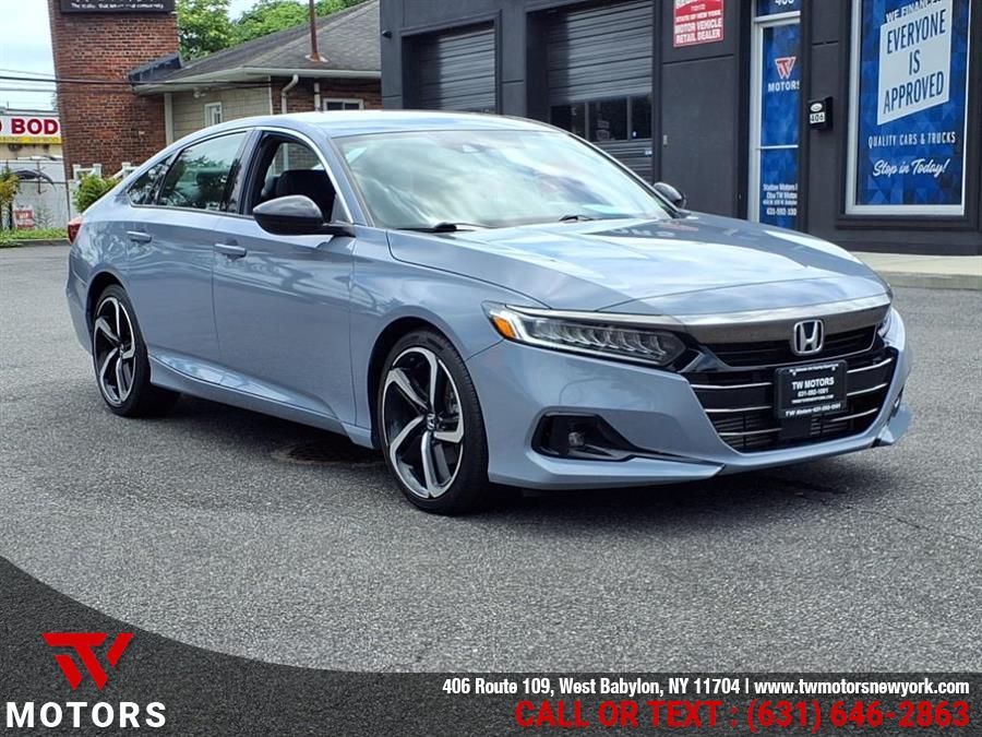 2022 Honda Accord Sedan Sport 1.5T CVT, available for sale in West Babylon, New York | TW Motors. West Babylon, New York 2022 Honda Accord Sedan Sport 1.5T CVT, available for sale in West Babylon, New York | TW Motors. West Babylon, New York