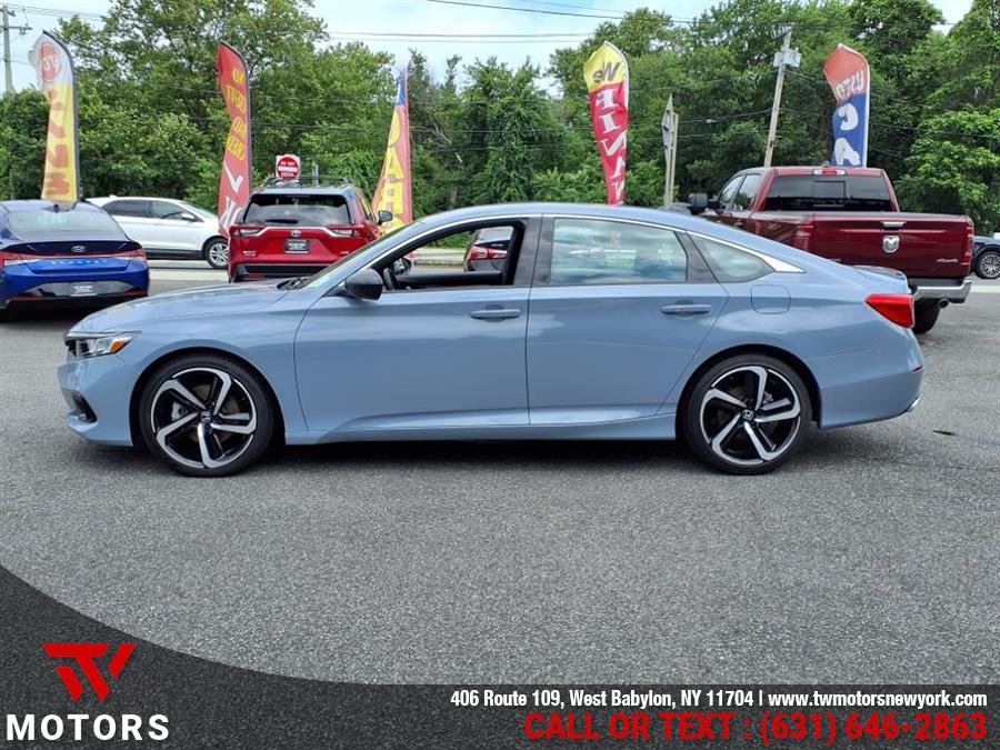 2022 Honda Accord Sedan Sport 1.5T CVT, available for sale in West Babylon, New York | TW Motors. West Babylon, New York 2022 Honda Accord Sedan Sport 1.5T CVT, available for sale in West Babylon, New York | TW Motors. West Babylon, New York