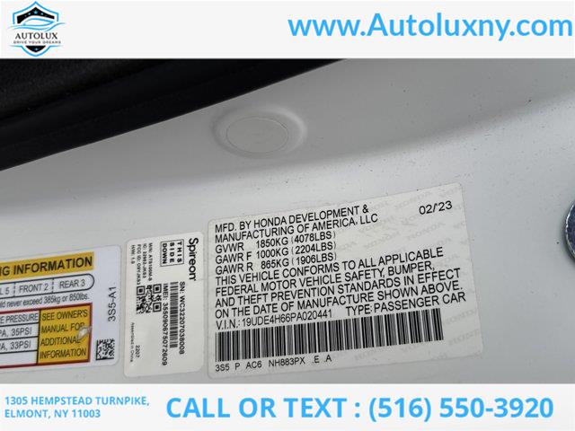 2023 Acura Integra w/A-Spec Technology Package, available for sale in Elmont, New York | Auto Lux. Elmont, New York 2023 Acura Integra w/A-Spec Technology Package, available for sale in Elmont, New York | Auto Lux. Elmont, New York