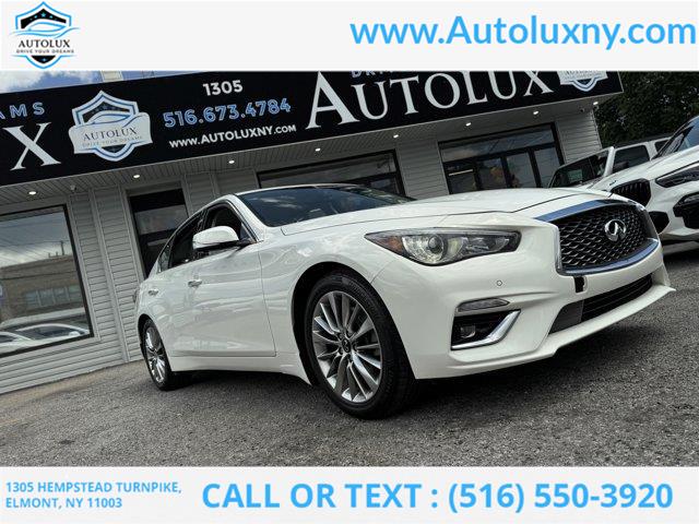 2021 Infiniti Q50 3.0t LUXE, available for sale in Elmont, New York | Auto Lux. Elmont, New York 2021 Infiniti Q50 3.0t LUXE, available for sale in Elmont, New York | Auto Lux. Elmont, New York
