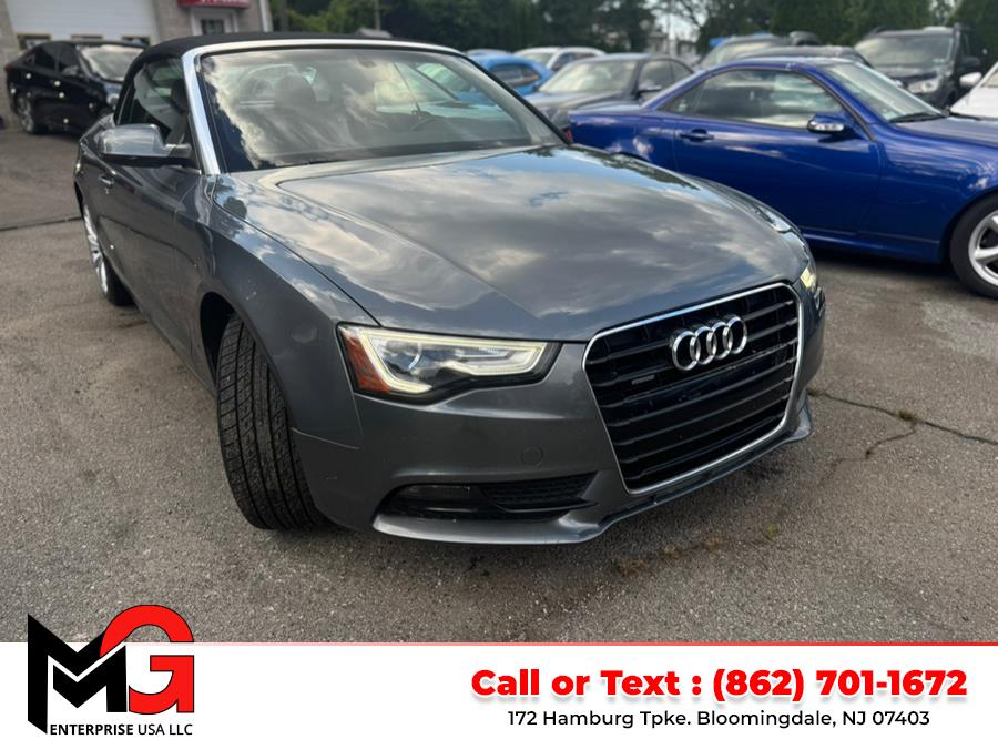 2013 Audi A5 2dr Cabriolet Auto quattro 2.0T Premium, available for sale in Bloomingdale, New Jersey | MG Enterprise USA. Bloomingdale, New Jersey 2013 Audi A5 2dr Cabriolet Auto quattro 2.0T Premium, available for sale in Bloomingdale, New Jersey | MG Enterprise USA. Bloomingdale, New Jersey