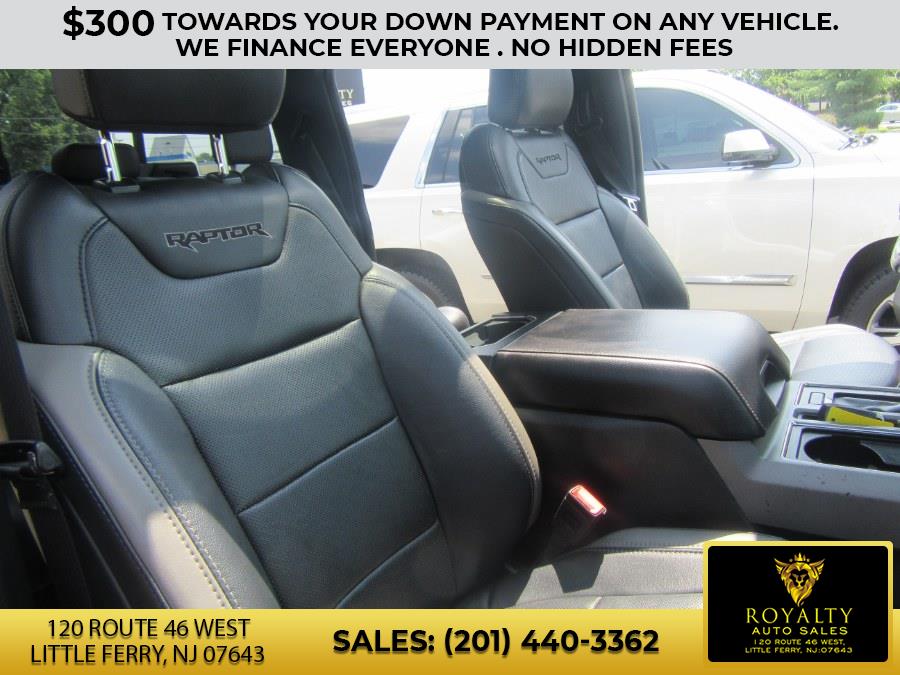 2018 Ford F-150 Raptor 4WD SuperCrew 5.5'' Box, available for sale in Little Ferry, New Jersey | Royalty Auto Sales. Little Ferry, New Jersey 2018 Ford F-150 Raptor 4WD SuperCrew 5.5'' Box, available for sale in Little Ferry, New Jersey | Royalty Auto Sales. Little Ferry, New Jersey