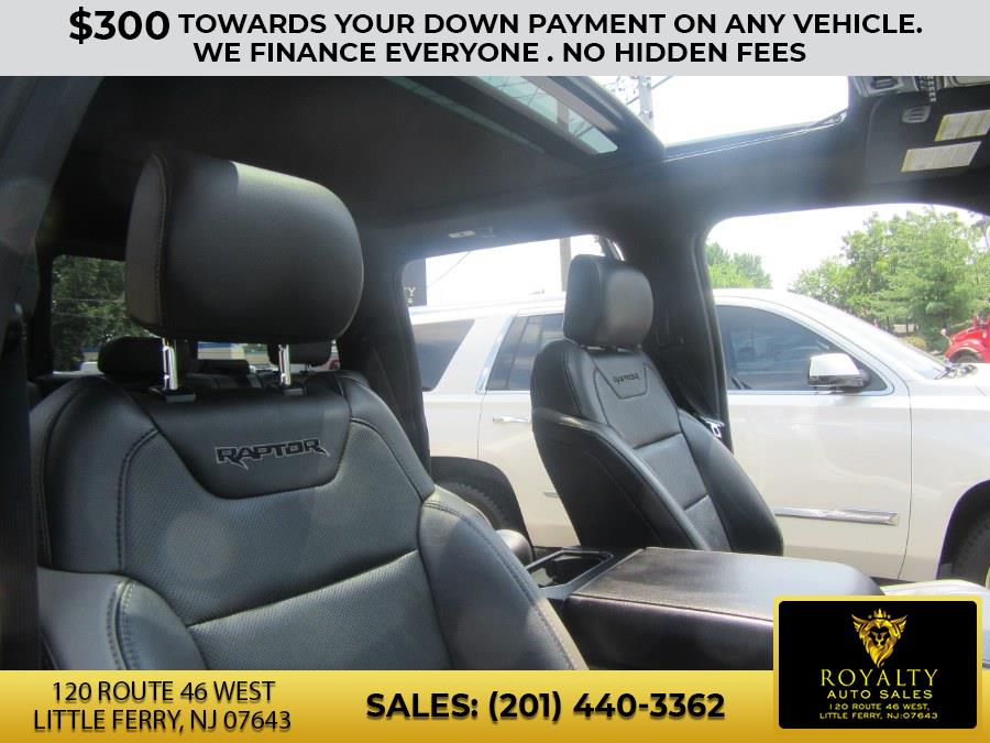 2018 Ford F-150 Raptor 4WD SuperCrew 5.5'' Box, available for sale in Little Ferry, New Jersey | Royalty Auto Sales. Little Ferry, New Jersey 2018 Ford F-150 Raptor 4WD SuperCrew 5.5'' Box, available for sale in Little Ferry, New Jersey | Royalty Auto Sales. Little Ferry, New Jersey