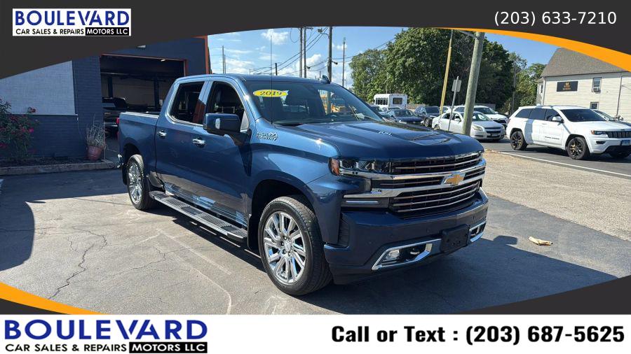 2019 Chevrolet Silverado 1500 Crew Cab High Country Pickup 4D 5 3/4 ft, available for sale in New Haven, Connecticut | Boulevard Motors LLC. New Haven, Connecticut 2019 Chevrolet Silverado 1500 Crew Cab High Country Pickup 4D 5 3/4 ft, available for sale in New Haven, Connecticut | Boulevard Motors LLC. New Haven, Connecticut