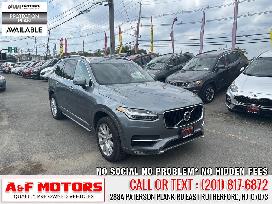 2018 Volvo XC90 T6 AWD 7-Passenger Momentum, available for sale in East Rutherford, New Jersey | A&F Motors LLC. East Rutherford, New Jersey 2018 Volvo XC90 T6 AWD 7-Passenger Momentum, available for sale in East Rutherford, New Jersey | A&F Motors LLC. East Rutherford, New Jersey