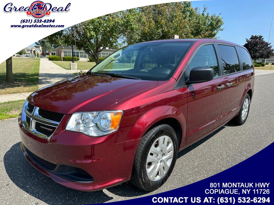 2019 Dodge Grand Caravan SE Wagon, available for sale in Copiague, New York | Great Deal Motors. Copiague, New York 2019 Dodge Grand Caravan SE Wagon, available for sale in Copiague, New York | Great Deal Motors. Copiague, New York