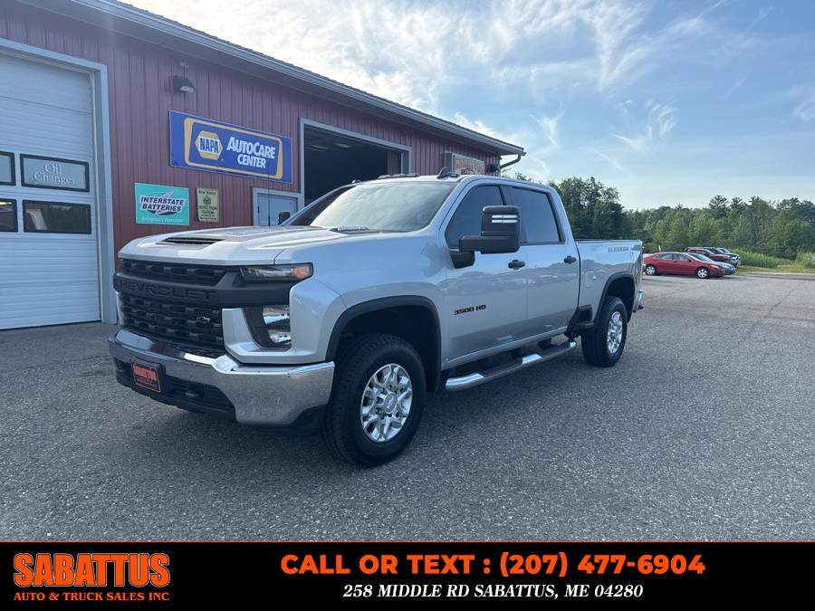 2020 Chevrolet Silverado 3500HD 4WD Crew Cab 159" Work Truck, available for sale in Sabattus, Maine | Sabattus Auto and Truck Sales Inc. Sabattus, Maine 2020 Chevrolet Silverado 3500HD 4WD Crew Cab 159" Work Truck, available for sale in Sabattus, Maine | Sabattus Auto and Truck Sales Inc. Sabattus, Maine