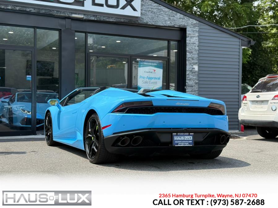 2017 Lamborghini Huracan Spyder, available for sale in Wayne, New Jersey | Haus of Lux. Wayne, New Jersey 2017 Lamborghini Huracan Spyder, available for sale in Wayne, New Jersey | Haus of Lux. Wayne, New Jersey