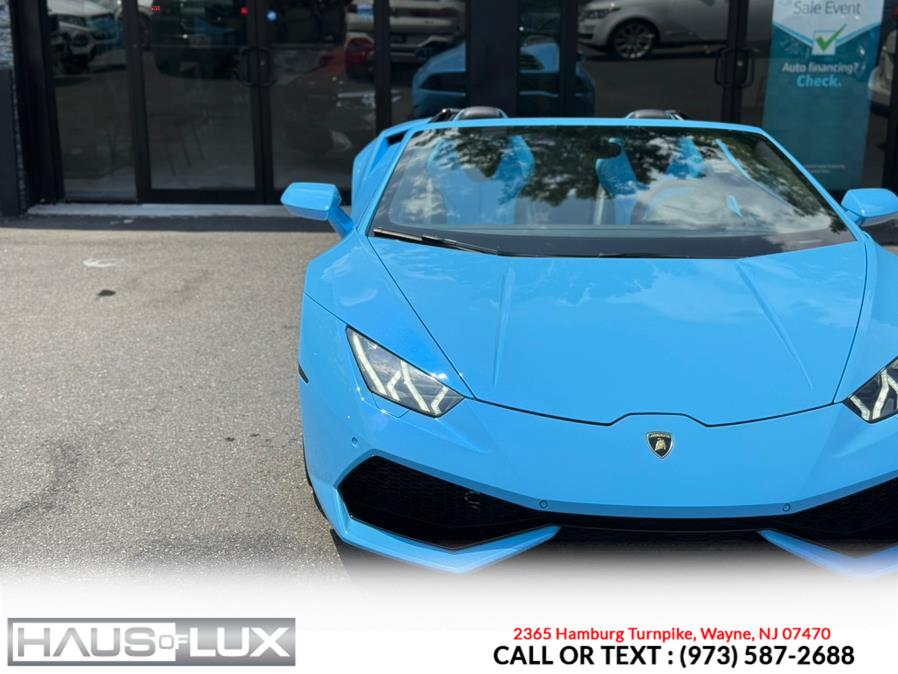 2017 Lamborghini Huracan Spyder, available for sale in Wayne, New Jersey | Haus of Lux. Wayne, New Jersey 2017 Lamborghini Huracan Spyder, available for sale in Wayne, New Jersey | Haus of Lux. Wayne, New Jersey