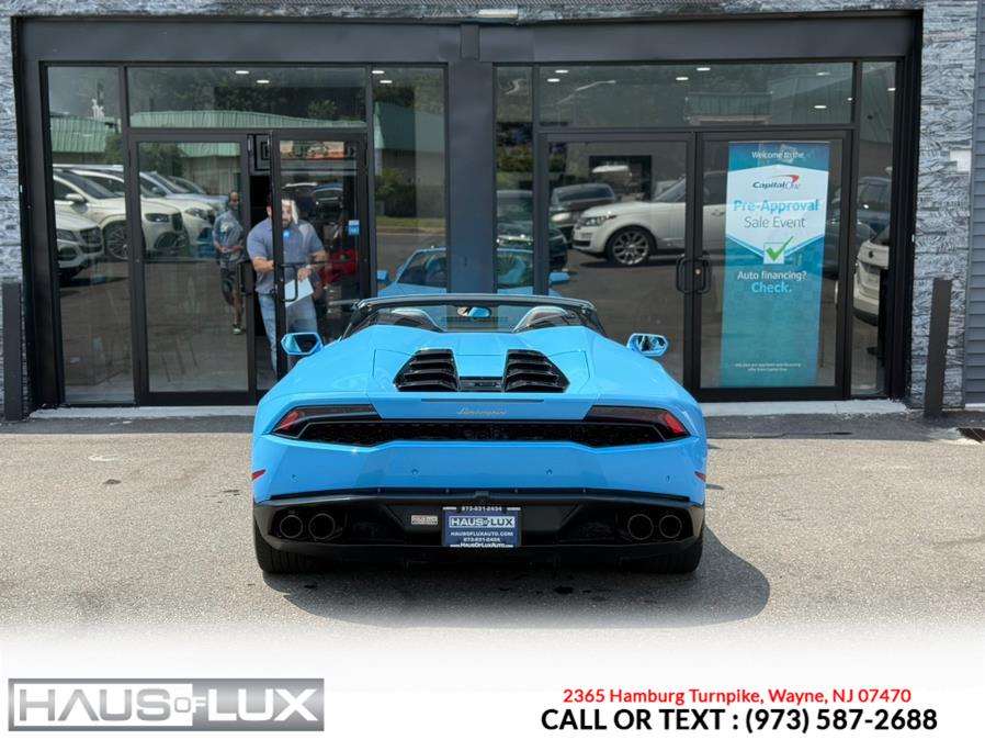2017 Lamborghini Huracan Spyder, available for sale in Wayne, New Jersey | Haus of Lux. Wayne, New Jersey 2017 Lamborghini Huracan Spyder, available for sale in Wayne, New Jersey | Haus of Lux. Wayne, New Jersey