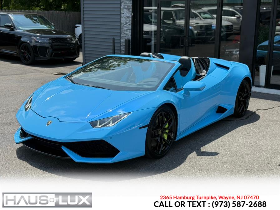 2017 Lamborghini Huracan Spyder, available for sale in Wayne, New Jersey | Haus of Lux. Wayne, New Jersey 2017 Lamborghini Huracan Spyder, available for sale in Wayne, New Jersey | Haus of Lux. Wayne, New Jersey