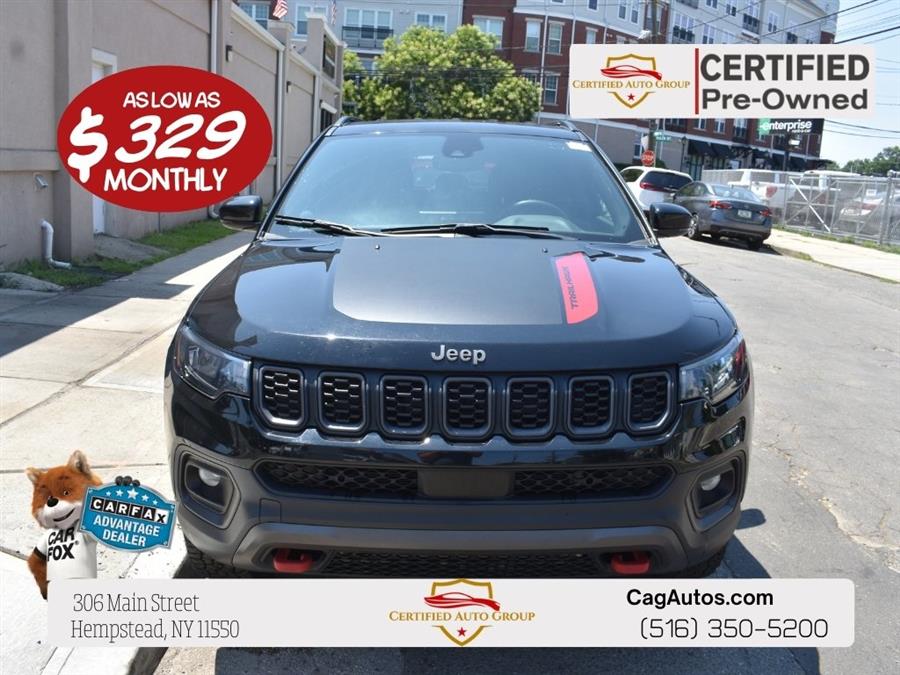 2024 Jeep Compass Trailhawk, available for sale in Hempstead, New York | Certified Automotive Group. Hempstead, New York 2024 Jeep Compass Trailhawk, available for sale in Hempstead, New York | Certified Automotive Group. Hempstead, New York
