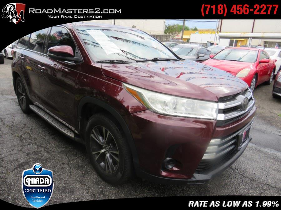 2018 Toyota Highlander LE, available for sale in Middle Village, New York | Road Masters II INC. Middle Village, New York 2018 Toyota Highlander LE, available for sale in Middle Village, New York | Road Masters II INC. Middle Village, New York