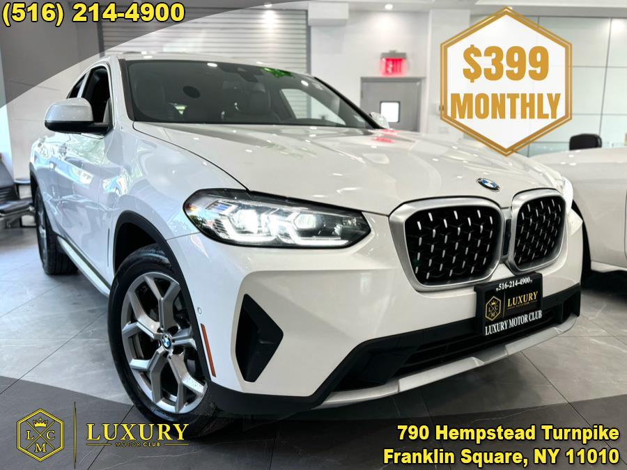 2024 BMW X4 xDrive30i Sports Activity Coupe, available for sale in Franklin Square, New York | Luxury Motor Club. Franklin Square, New York 2024 BMW X4 xDrive30i Sports Activity Coupe, available for sale in Franklin Square, New York | Luxury Motor Club. Franklin Square, New York