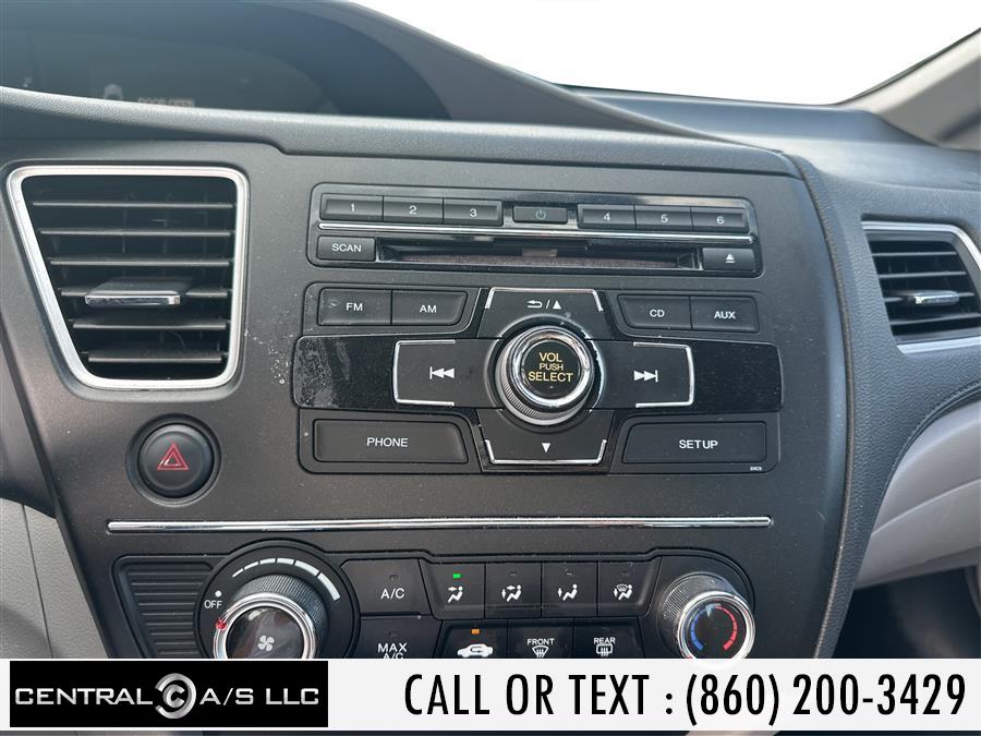 2015 Honda Civic Sedan 4dr CVT LX, available for sale in East Windsor, Connecticut | Central A/S LLC. East Windsor, Connecticut 2015 Honda Civic Sedan 4dr CVT LX, available for sale in East Windsor, Connecticut | Central A/S LLC. East Windsor, Connecticut