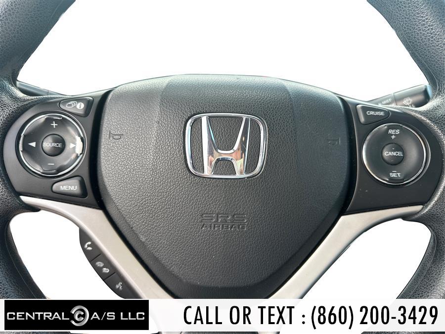 2015 Honda Civic Sedan 4dr CVT LX, available for sale in East Windsor, Connecticut | Central A/S LLC. East Windsor, Connecticut 2015 Honda Civic Sedan 4dr CVT LX, available for sale in East Windsor, Connecticut | Central A/S LLC. East Windsor, Connecticut