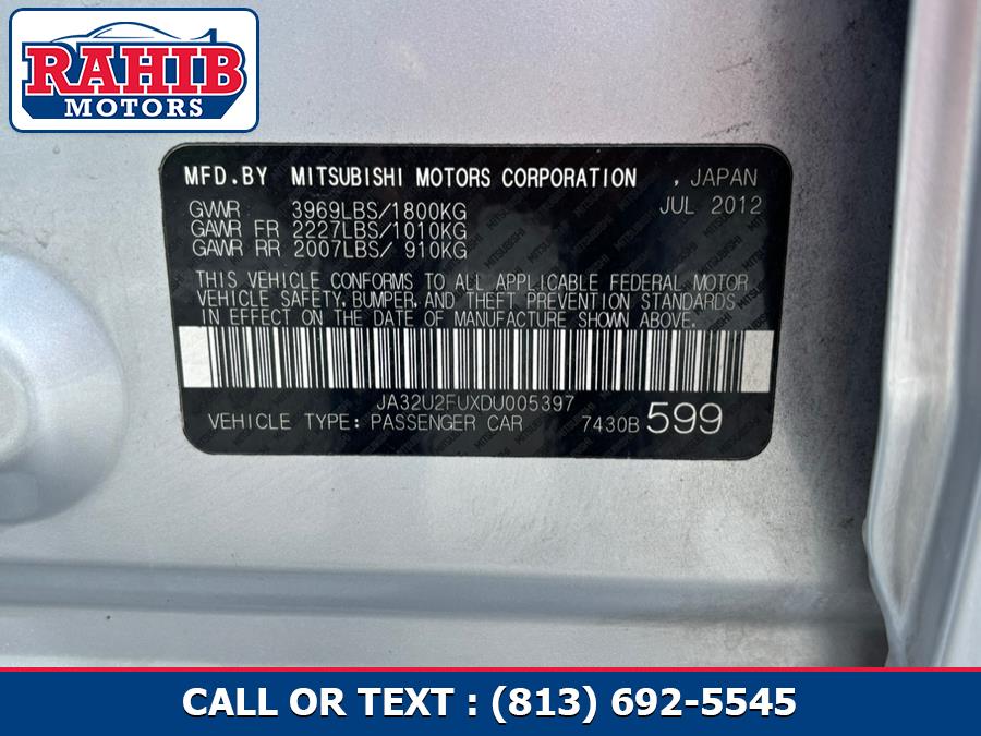 2013 Mitsubishi Lancer 4dr Sdn Man ES FWD, available for sale in Winter Park, Florida | Rahib Motors. Winter Park, Florida 2013 Mitsubishi Lancer 4dr Sdn Man ES FWD, available for sale in Winter Park, Florida | Rahib Motors. Winter Park, Florida