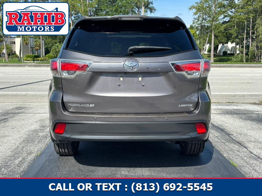 2016 Toyota Highlander FWD 4dr V6 Limited (Natl), available for sale in Winter Park, Florida | Rahib Motors. Winter Park, Florida 2016 Toyota Highlander FWD 4dr V6 Limited (Natl), available for sale in Winter Park, Florida | Rahib Motors. Winter Park, Florida
