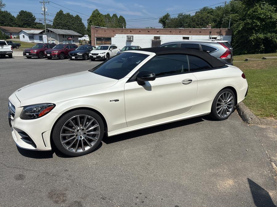 2019 Mercedes-Benz C-Class AMG C 43 4MATIC Cabriolet, available for sale in Old Saybrook, Connecticut | Saybrook Auto Barn. Old Saybrook, Connecticut 2019 Mercedes-Benz C-Class AMG C 43 4MATIC Cabriolet, available for sale in Old Saybrook, Connecticut | Saybrook Auto Barn. Old Saybrook, Connecticut