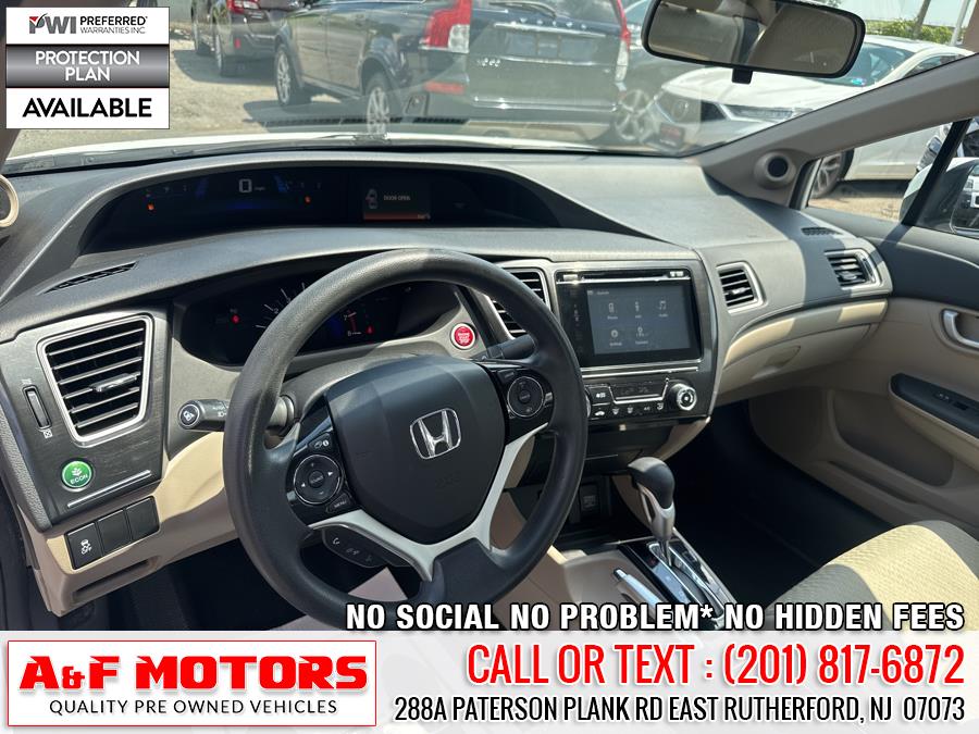 2014 Honda Civic Sedan 4dr CVT EX, available for sale in East Rutherford, New Jersey | A&F Motors LLC. East Rutherford, New Jersey 2014 Honda Civic Sedan 4dr CVT EX, available for sale in East Rutherford, New Jersey | A&F Motors LLC. East Rutherford, New Jersey