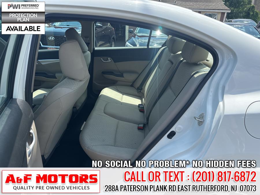 2014 Honda Civic Sedan 4dr CVT EX, available for sale in East Rutherford, New Jersey | A&F Motors LLC. East Rutherford, New Jersey 2014 Honda Civic Sedan 4dr CVT EX, available for sale in East Rutherford, New Jersey | A&F Motors LLC. East Rutherford, New Jersey