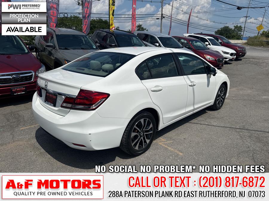 2014 Honda Civic Sedan 4dr CVT EX, available for sale in East Rutherford, New Jersey | A&F Motors LLC. East Rutherford, New Jersey 2014 Honda Civic Sedan 4dr CVT EX, available for sale in East Rutherford, New Jersey | A&F Motors LLC. East Rutherford, New Jersey