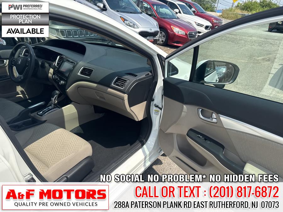 2014 Honda Civic Sedan 4dr CVT EX, available for sale in East Rutherford, New Jersey | A&F Motors LLC. East Rutherford, New Jersey 2014 Honda Civic Sedan 4dr CVT EX, available for sale in East Rutherford, New Jersey | A&F Motors LLC. East Rutherford, New Jersey