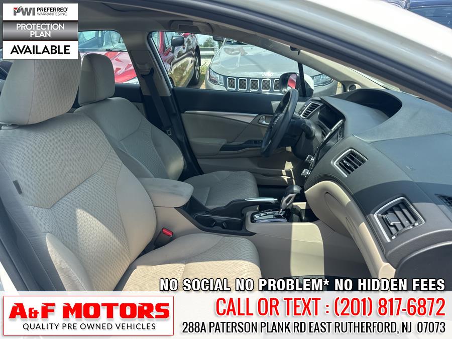 2014 Honda Civic Sedan 4dr CVT EX, available for sale in East Rutherford, New Jersey | A&F Motors LLC. East Rutherford, New Jersey 2014 Honda Civic Sedan 4dr CVT EX, available for sale in East Rutherford, New Jersey | A&F Motors LLC. East Rutherford, New Jersey