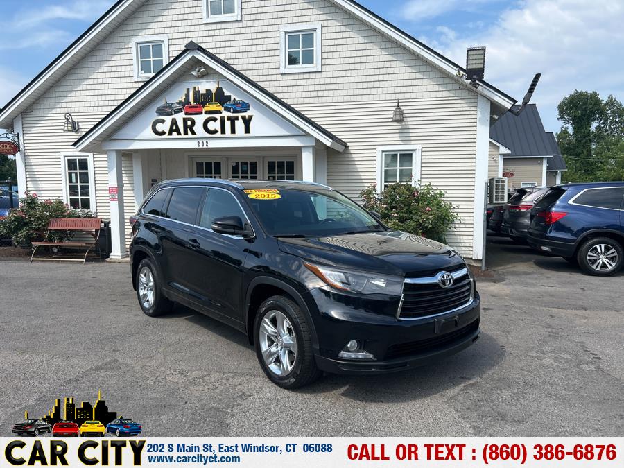 2015 Toyota Highlander AWD 4dr V6 Limited (Natl), available for sale in East Windsor, Connecticut | Car City LLC. East Windsor, Connecticut 2015 Toyota Highlander AWD 4dr V6 Limited (Natl), available for sale in East Windsor, Connecticut | Car City LLC. East Windsor, Connecticut
