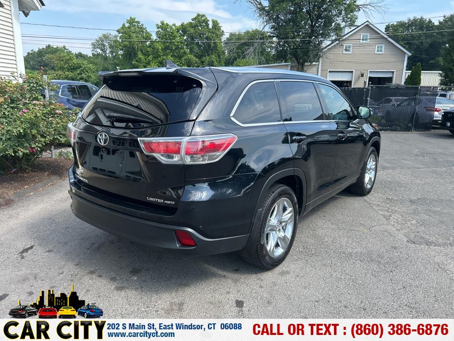 2015 Toyota Highlander AWD 4dr V6 Limited (Natl), available for sale in East Windsor, Connecticut | Car City LLC. East Windsor, Connecticut 2015 Toyota Highlander AWD 4dr V6 Limited (Natl), available for sale in East Windsor, Connecticut | Car City LLC. East Windsor, Connecticut