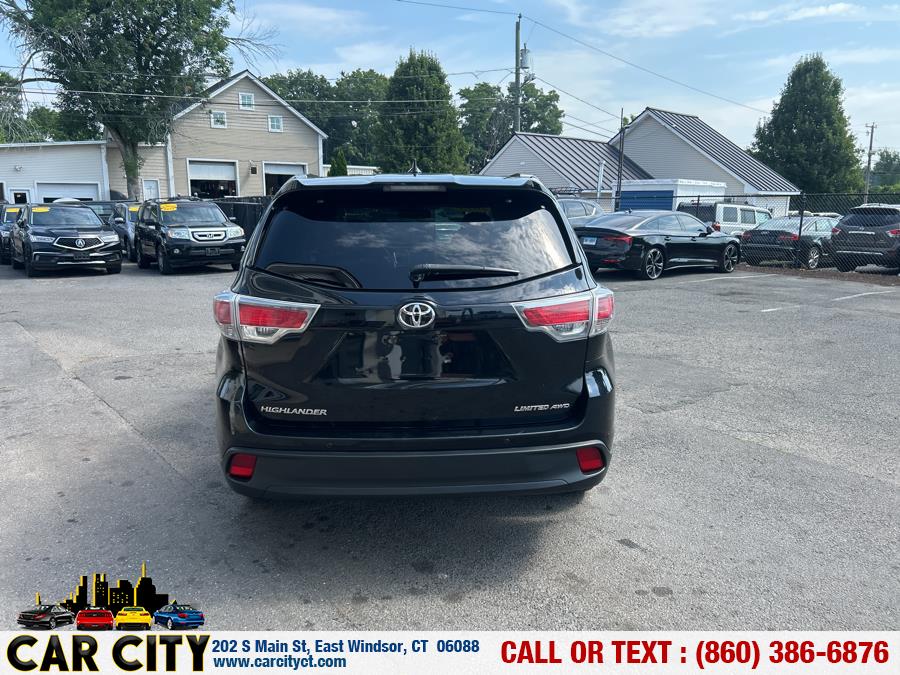 2015 Toyota Highlander AWD 4dr V6 Limited (Natl), available for sale in East Windsor, Connecticut | Car City LLC. East Windsor, Connecticut 2015 Toyota Highlander AWD 4dr V6 Limited (Natl), available for sale in East Windsor, Connecticut | Car City LLC. East Windsor, Connecticut