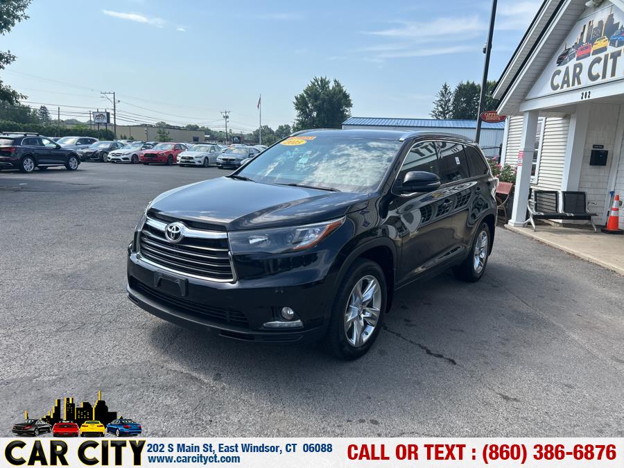 2015 Toyota Highlander AWD 4dr V6 Limited (Natl), available for sale in East Windsor, Connecticut | Car City LLC. East Windsor, Connecticut 2015 Toyota Highlander AWD 4dr V6 Limited (Natl), available for sale in East Windsor, Connecticut | Car City LLC. East Windsor, Connecticut